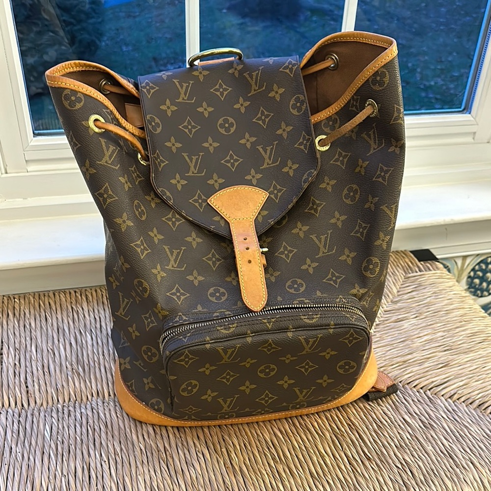 Louis Vuitton Brown Monogram Backpack